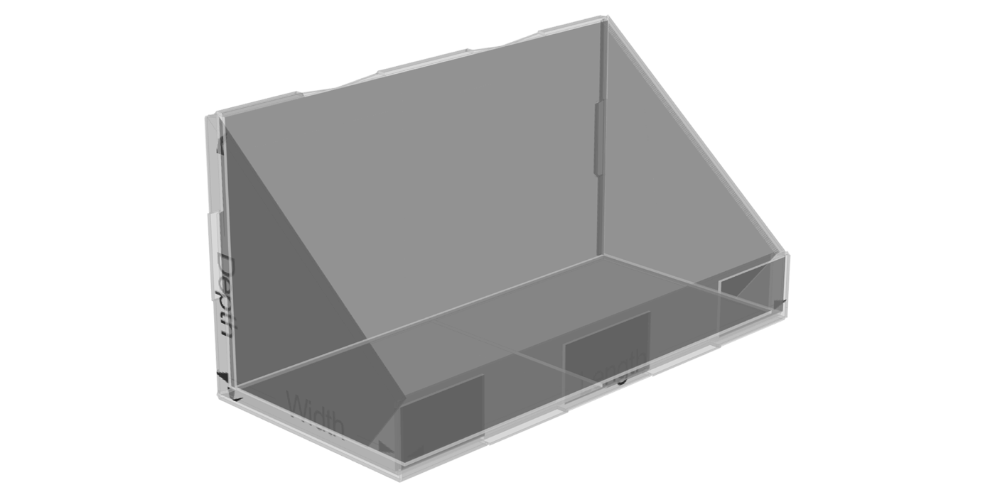 A042_SS Tray Double Btm - View 1